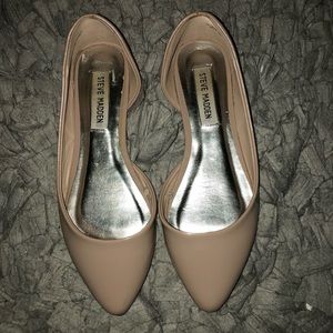 Steve Madden Nude Flats
